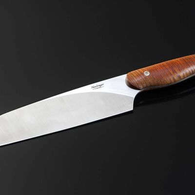 Evolution Chef Knife with Tiger Striped Maple Handle 200mm