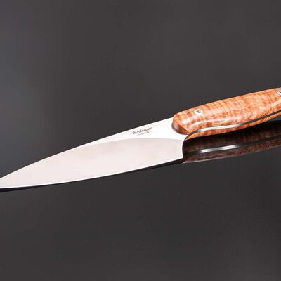 New Generation Chef Knife 152mm Blade with Fiddleback Maple Handle