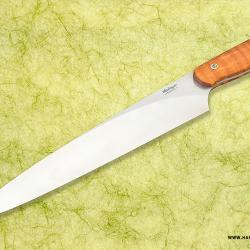 265mm New Generation Chef Slicer with Spalted Fiddleback Maple