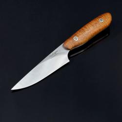 New Generation Paring Knife 96mm Blade with Curly Koa Handle right view