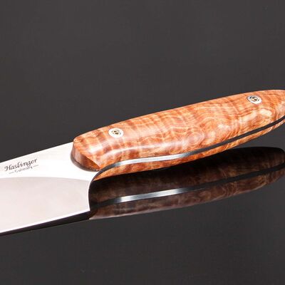 New Generation Chef Knife 152mm Blade with Fiddleback Maple Handle