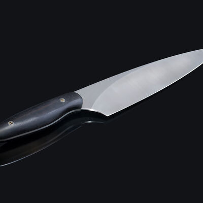 New Generation Chef Knife 200mm Blade with Gabon Ebony - Limited Edition